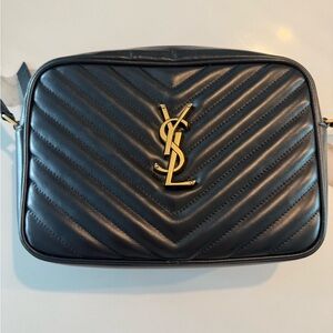 Yves Saint Laurent Lou Lou in Quilted Leather